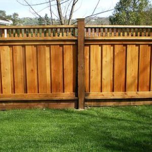 Stain for Wood Privacy Fence Cost Start at $1.5 Per Sq. Ft