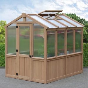 Yardistry Meridian Greenhouse with Double-Wall Polycarbonate Windows