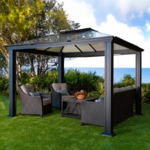 Paragon Outdoor Premium Santa Monica Aluminum Gazebo